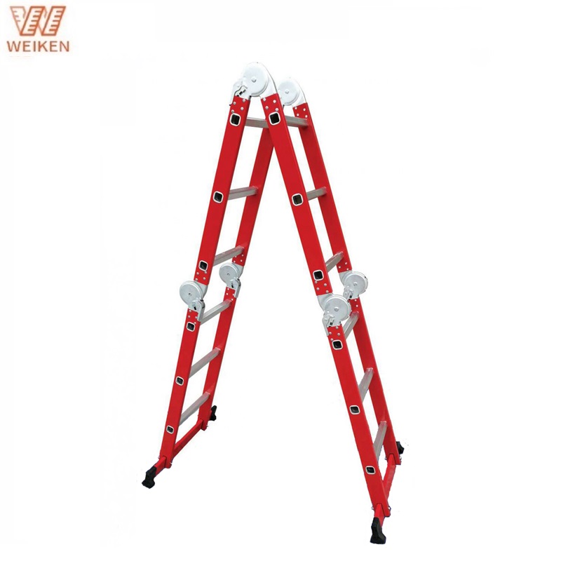 4x3 aluminum ladder with big hinge